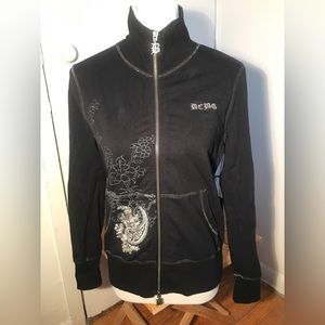 BCBG Maxazria Zip Up Sweatshirt -SZ L**New With Tags**